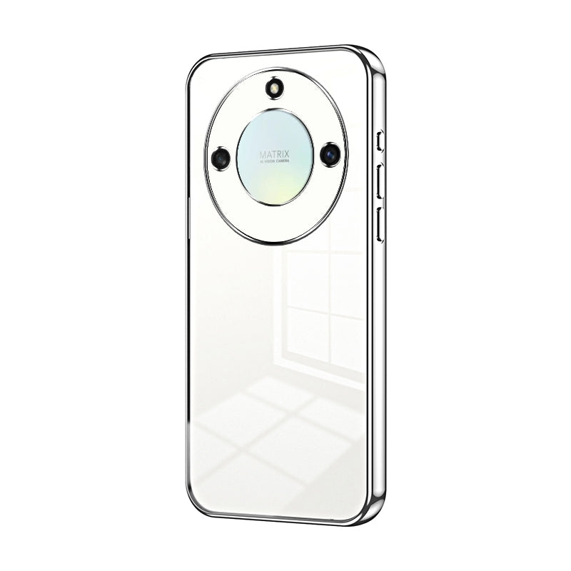 Honor X40 5G Case - Transparent Plating & Precision Hole Design for Luxury and Protection-buycases.co.uk