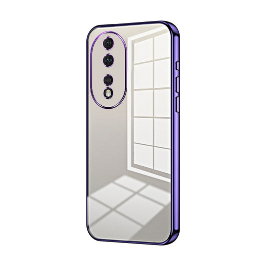 Honor 80 Case - Transparent Plating & Precision Hole Design for Luxury and Protection-buycases.co.uk