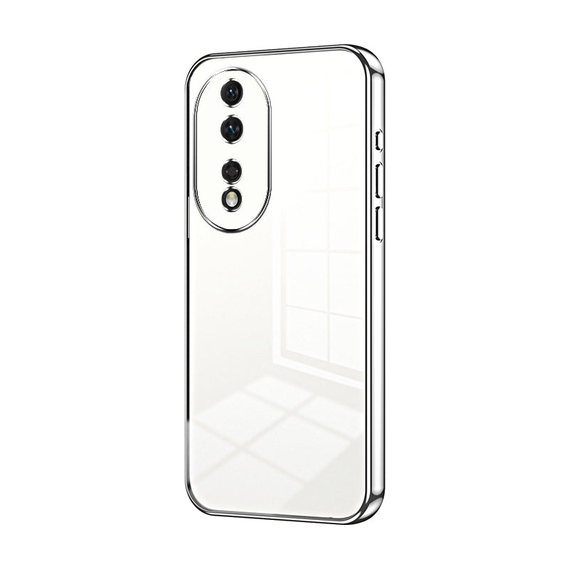 Honor 80 Case - Transparent Plating & Precision Hole Design for Luxury and Protection-buycases.co.uk