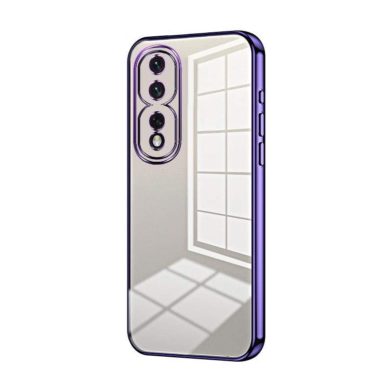 Honor 80 Pro Case - Transparent Plating & Precision Hole Design for Luxury and Protection-buycases.co.uk