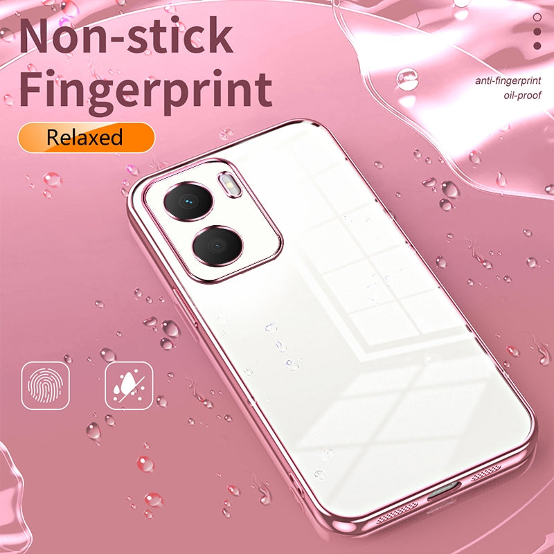 Honor Play 40 Plus Case - Transparent Plating & Precision Hole Design for Luxury and Protection-buycases.co.uk