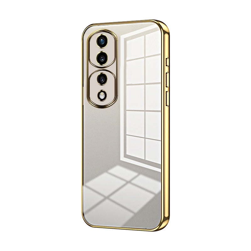 Honor 70 Pro+ Case - Transparent Plating & Precision Hole Design for Luxury and Protection-buycases.co.uk