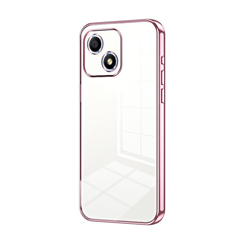 Honor Play 30 Case - Transparent Plating & Precision Hole Design for Luxury and Protection-buycases.co.uk