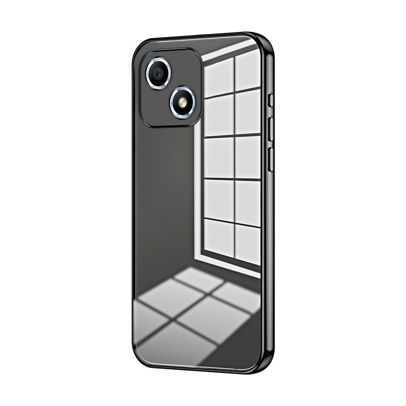 Honor Play 30 Case - Transparent Plating & Precision Hole Design for Luxury and Protection-buycases.co.uk