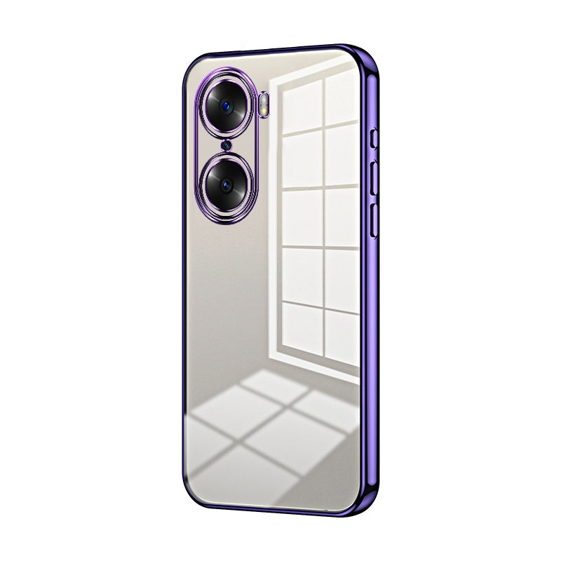 Honor 60 Case - Transparent Plating & Precision Hole Design for Luxury and Protection-buycases.co.uk