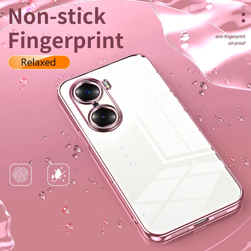 Honor 60 Case - Transparent Plating & Precision Hole Design for Luxury and Protection-buycases.co.uk