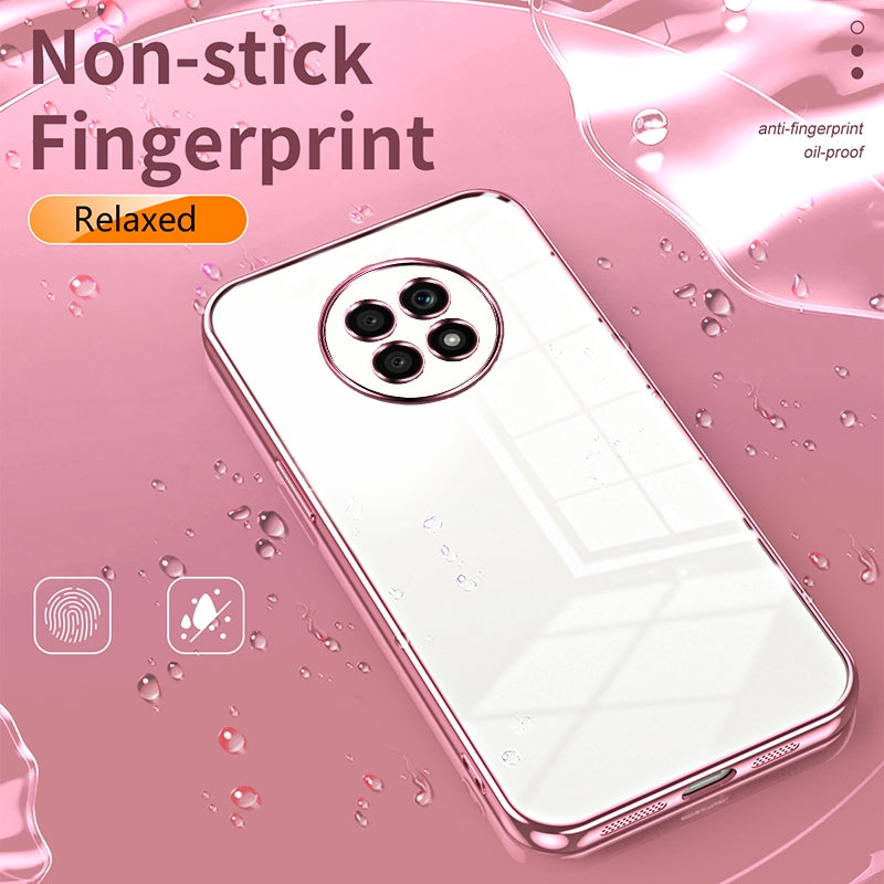 Honor X20 Case - Transparent Plating & Precision Hole Design for Luxury and Protection-buycases.co.uk