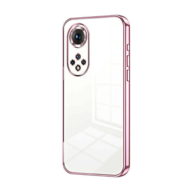 Honor 50 Pro Case - Transparent Plating & Precision Hole Design for Luxury and Protection-buycases.co.uk