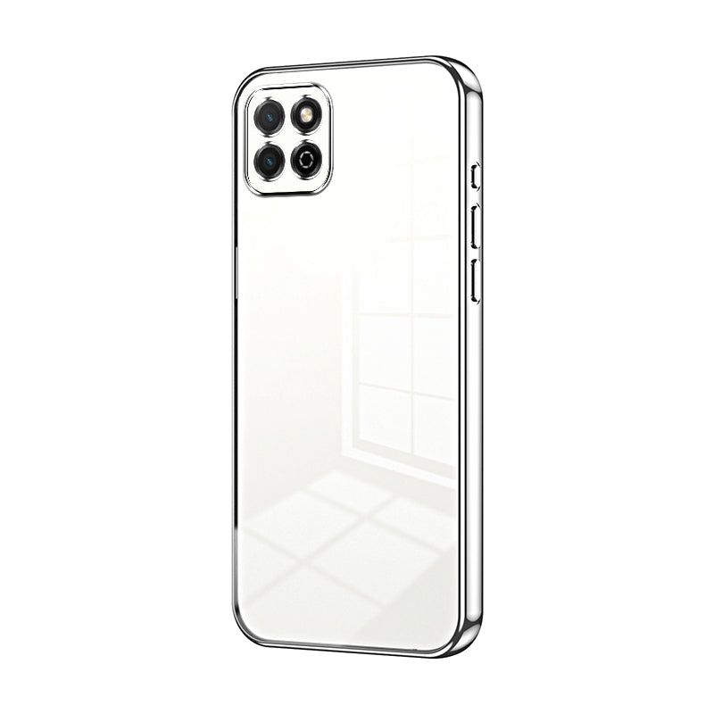 Honor Play 20 4G Case - Transparent Plating & Precision Hole Design for Luxury and Protection-buycases.co.uk