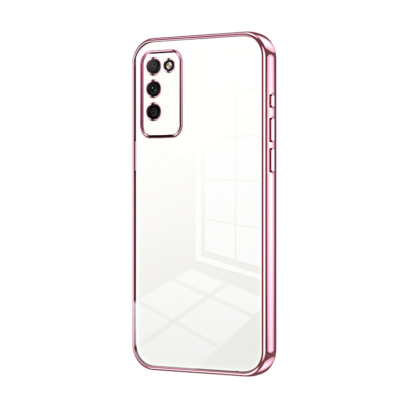 Honor 30 Youth Case - Transparent Plating & Precision Hole Design for Luxury and Protection-buycases.co.uk
