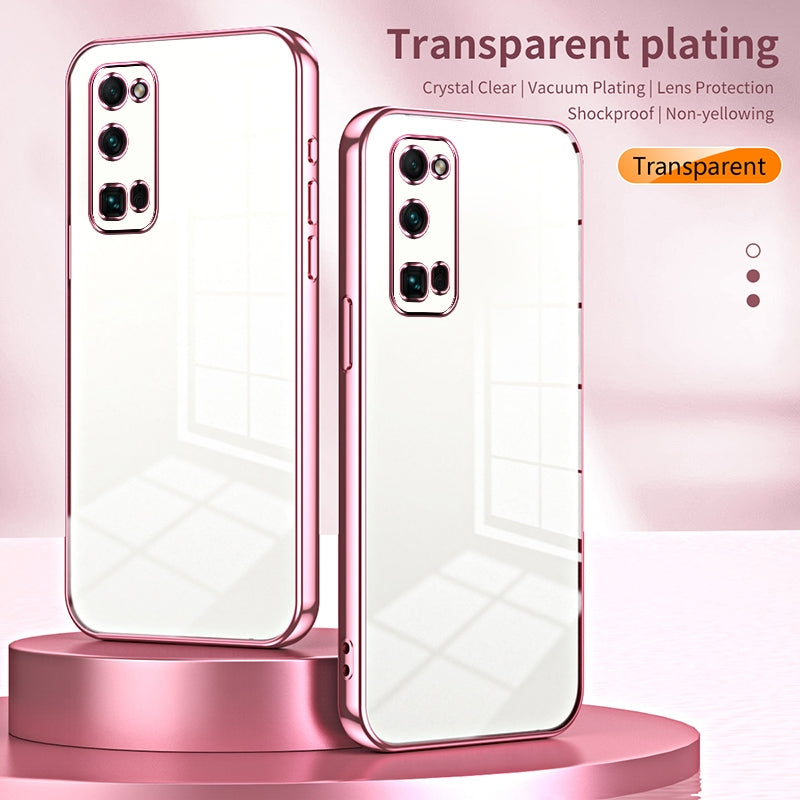 Honor 30 Pro Case - Transparent Plating & Precision Hole Design for Luxury and Protection-buycases.co.uk
