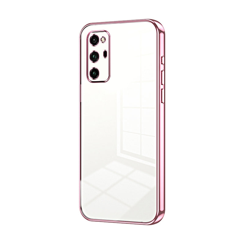 Honor V30 Pro Case - Transparent Plating & Precision Hole Design for Luxury and Protection-buycases.co.uk