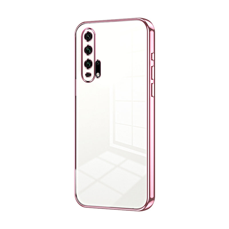 Honor 20 Pro Case - Transparent Plating & Precision Hole Design for Luxury and Protection-buycases.co.uk