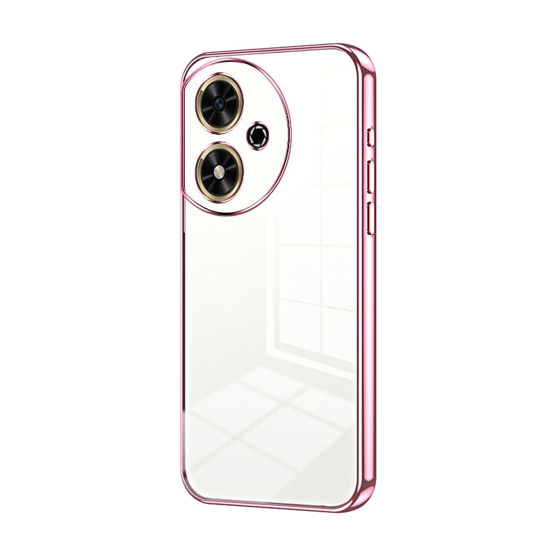 Honor Play 50 Case - Transparent Plating & Precision Hole Design for Luxury and Protection-buycases.co.uk