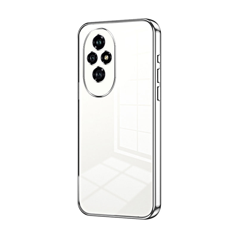 Honor 200 Case - Transparent Plating & Precision Hole Design for Luxury and Protection-buycases.co.uk