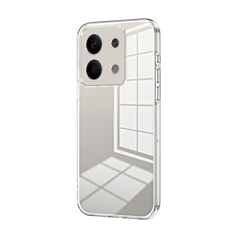 Xiaomi Redmi Note 13 5G Case - Transparent Plating & Precision Hole Design for Luxury and Protection-buycases.co.uk