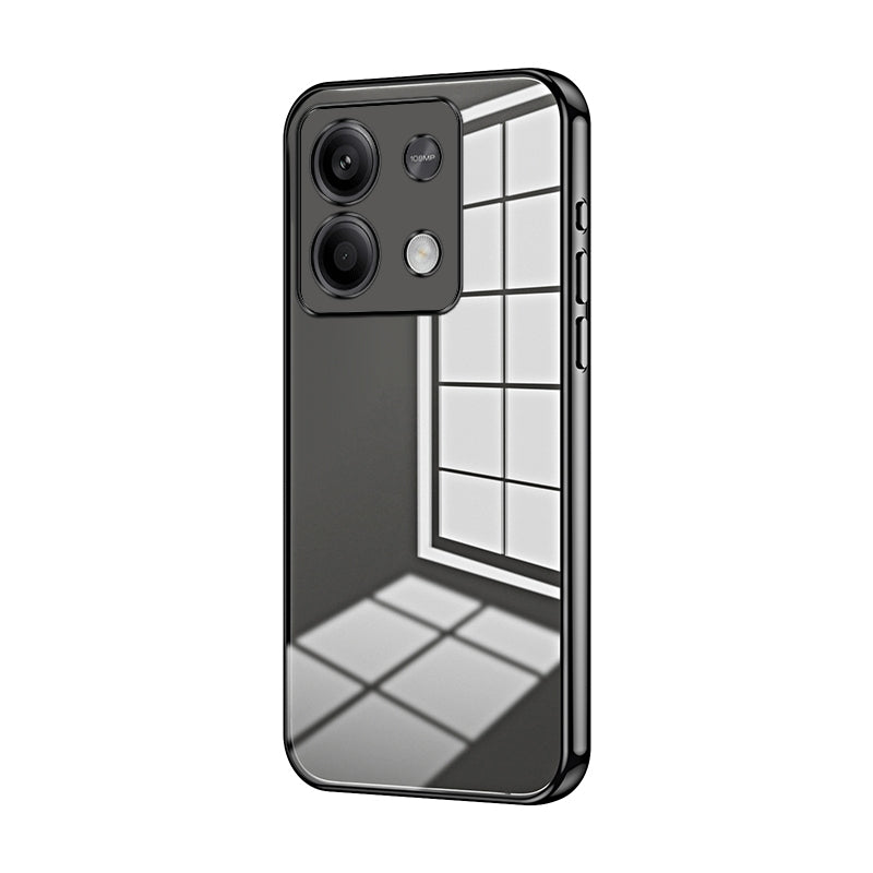 Xiaomi Redmi Note 13 5G Case - Transparent Plating & Precision Hole Design for Luxury and Protection-buycases.co.uk