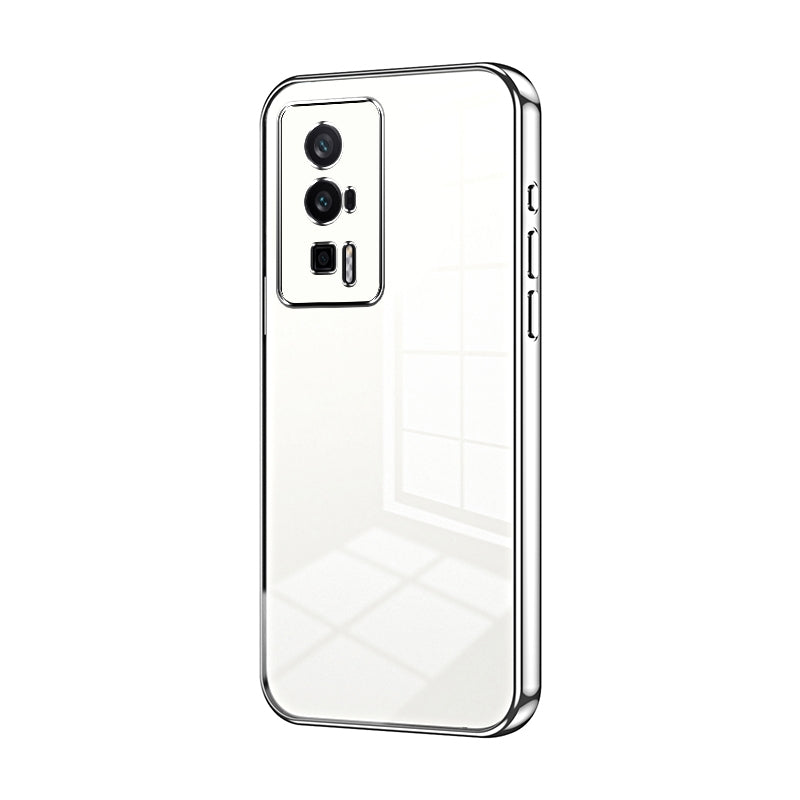 Xiaomi Redmi K60 Case - Transparent Plating & Precision Hole Design for Luxury and Protection-buycases.co.uk