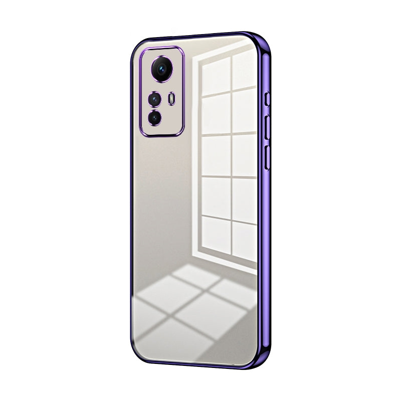 Xiaomi Redmi Note 12S Case - Transparent Plating & Precision Hole Design for Luxury and Protection-buycases.co.uk