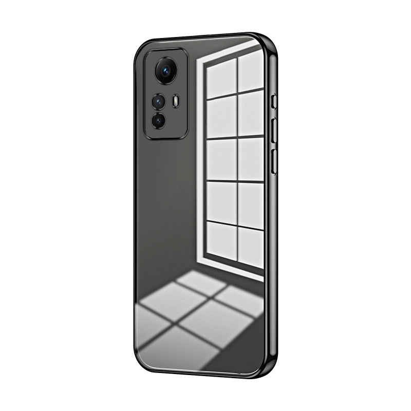 Xiaomi Redmi Note 12S Case - Transparent Plating & Precision Hole Design for Luxury and Protection-buycases.co.uk