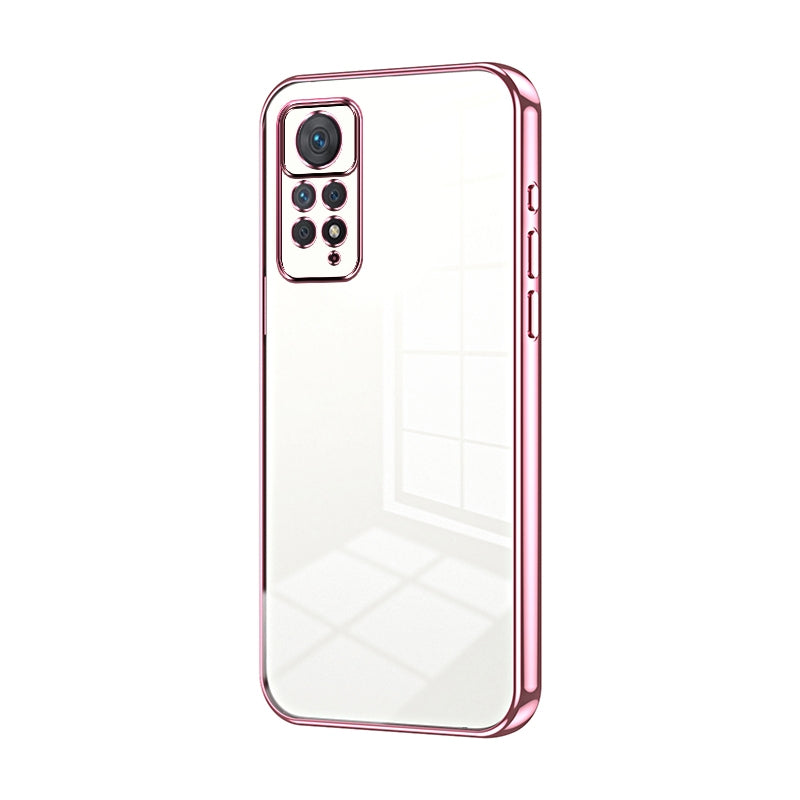 Xiaomi Redmi Note 11 Pro 5G Case - Transparent Plating & Precision Hole Design for Luxury and Protection-buycases.co.uk
