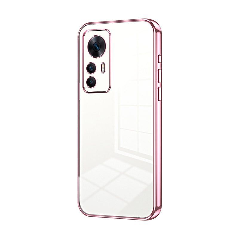 Xiaomi Redmi K50 Ultra Case - Transparent Plating & Precision Hole Design for Luxury and Protection-buycases.co.uk