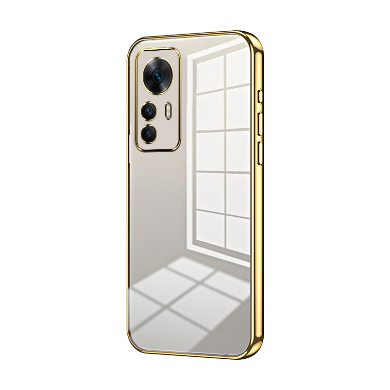 Xiaomi Redmi K50 Ultra Case - Transparent Plating & Precision Hole Design for Luxury and Protection-buycases.co.uk