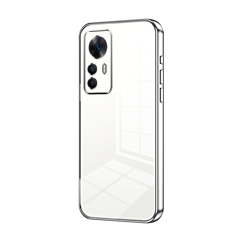 Xiaomi Redmi K50 Ultra Case - Transparent Plating & Precision Hole Design for Luxury and Protection-buycases.co.uk