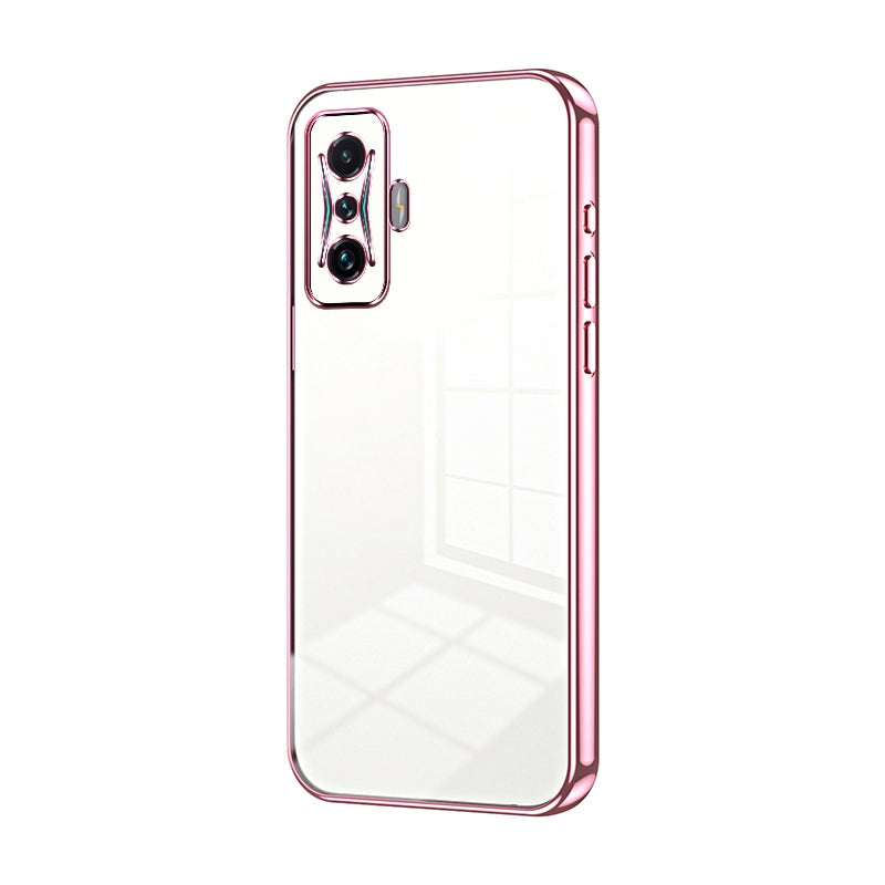 Xiaomi Redmi K50 Gaming Case - Transparent Plating & Precision Hole Design for Luxury and Protection-buycases.co.uk