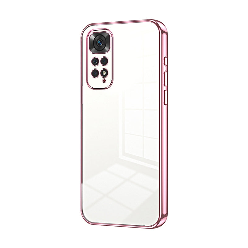 Xiaomi Redmi Note 11 Global Case - Transparent Plating & Precision Hole Design for Luxury and Protection-buycases.co.uk