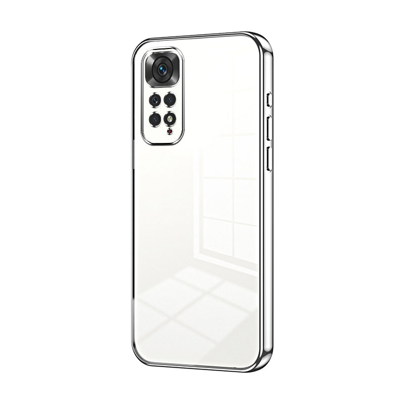 Xiaomi Redmi Note 11S Case - Transparent Plating & Precision Hole Design for Luxury and Protection-buycases.co.uk