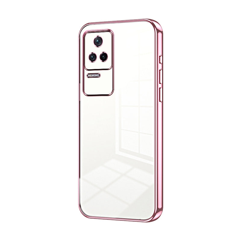Xiaomi Redmi K40S Case - Transparent Plating & Precision Hole Design for Luxury and Protection-buycases.co.uk