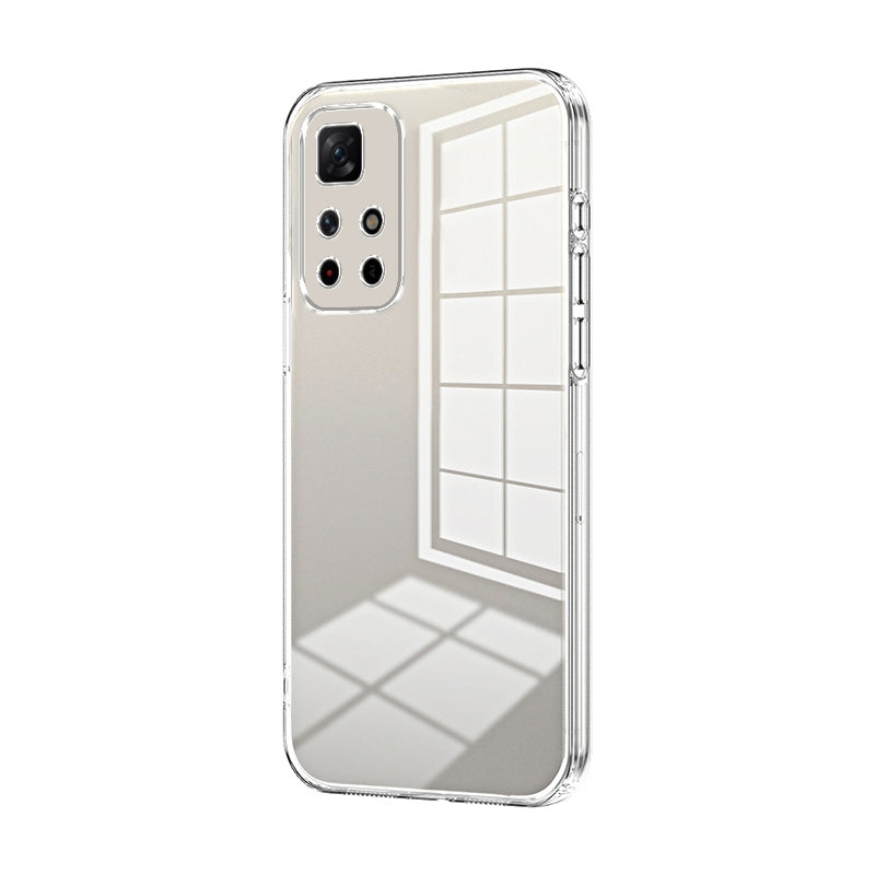 Xiaomi Redmi Note 11T 5G Case - Transparent Plating & Precision Hole Design for Luxury and Protection-buycases.co.uk