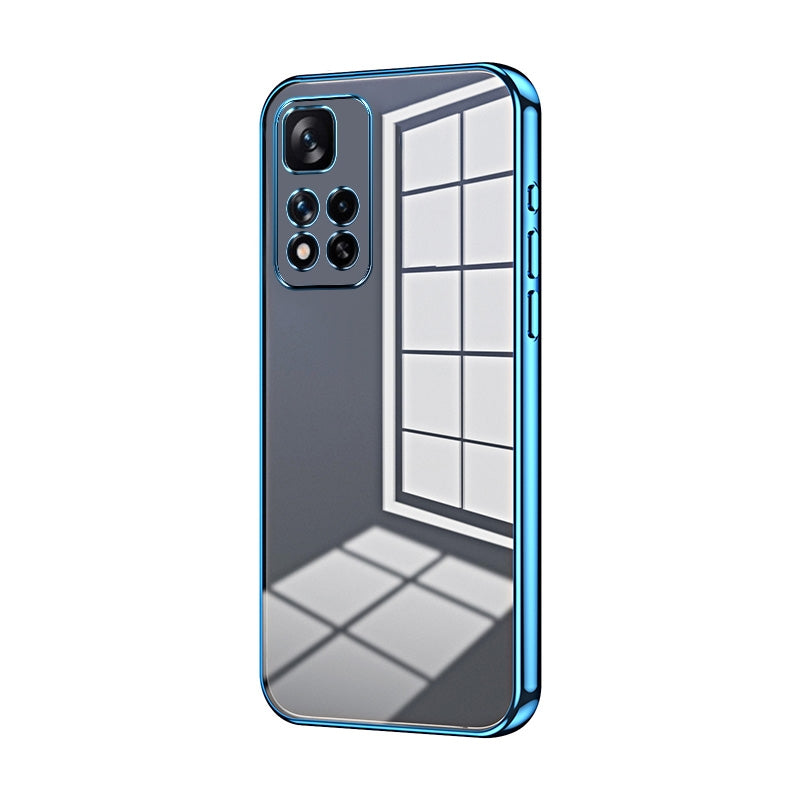 Xiaomi Redmi Note 11 Pro+ 5G Case - Transparent Plating & Precision Hole Design for Luxury and Protection-buycases.co.uk