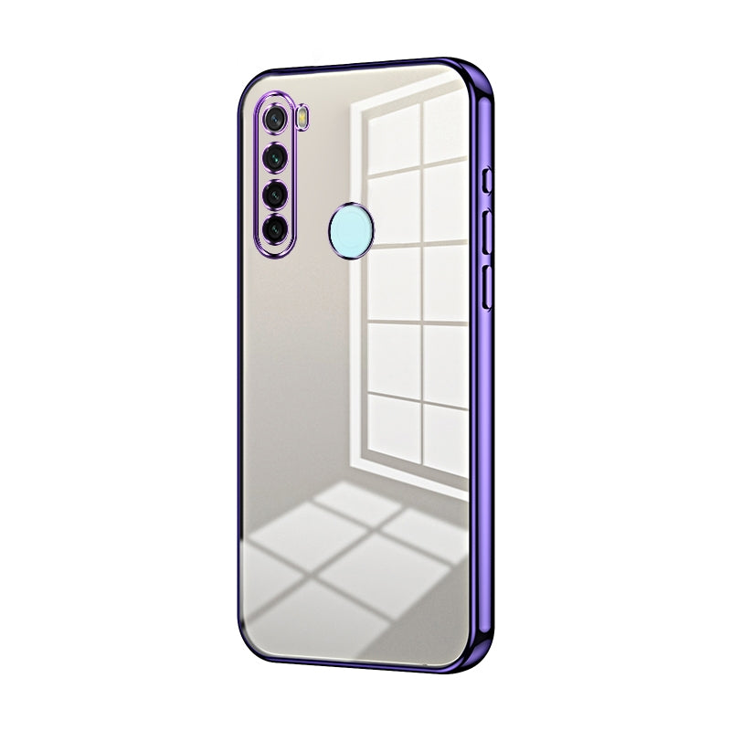 Xiaomi Redmi Note 8 Case - Transparent Plating & Precision Hole Design for Luxury and Protection-buycases.co.uk