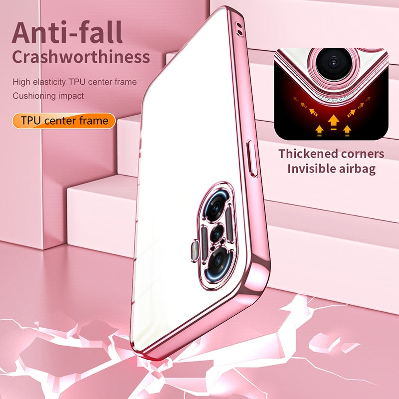 Xiaomi Redmi K40 Gaming Case - Transparent Plating & Precision Hole Design for Luxury and Protection-buycases.co.uk