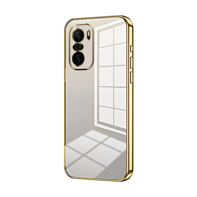 Xiaomi Redmi K40 Pro+ Case - Transparent Plating & Precision Hole Design for Luxury and Protection-buycases.co.uk