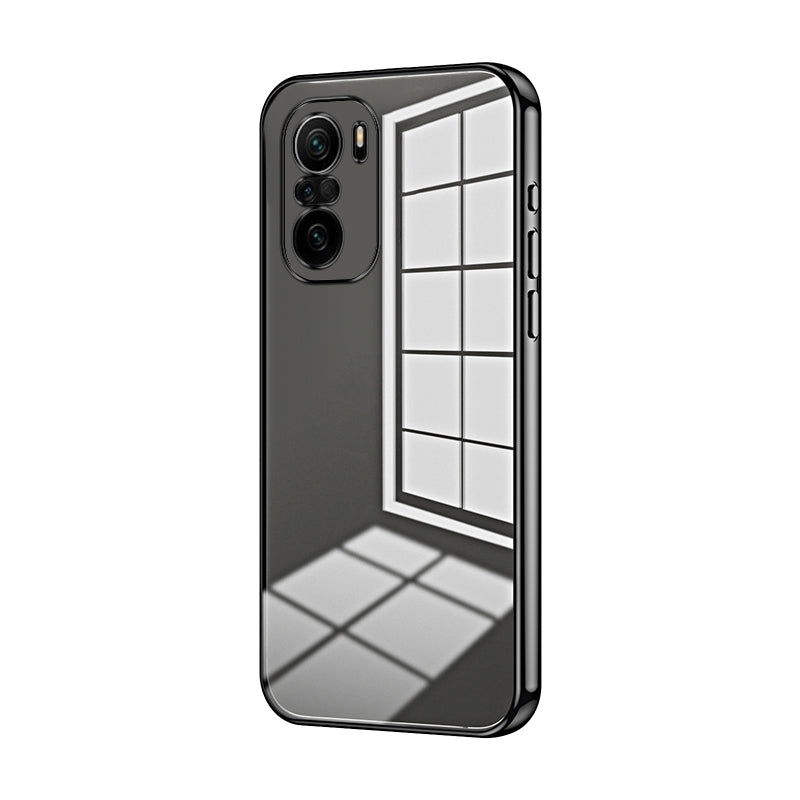 Xiaomi Redmi K40 Pro Case - Transparent Plating & Precision Hole Design for Luxury and Protection-buycases.co.uk