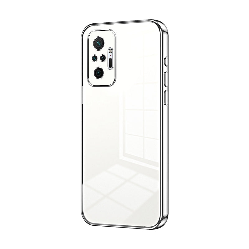 Xiaomi Redmi 10 Pro Max Case - Transparent Plating & Precision Hole Design for Luxury and Protection-buycases.co.uk