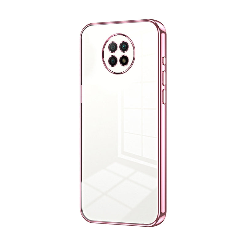 Xiaomi Redmi Note 9T Case - Transparent Plating & Precision Hole Design for Luxury and Protection-buycases.co.uk
