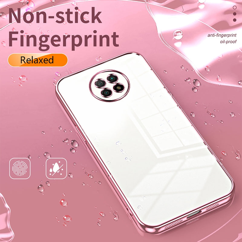 Xiaomi Redmi Note 9T Case - Transparent Plating & Precision Hole Design for Luxury and Protection-buycases.co.uk