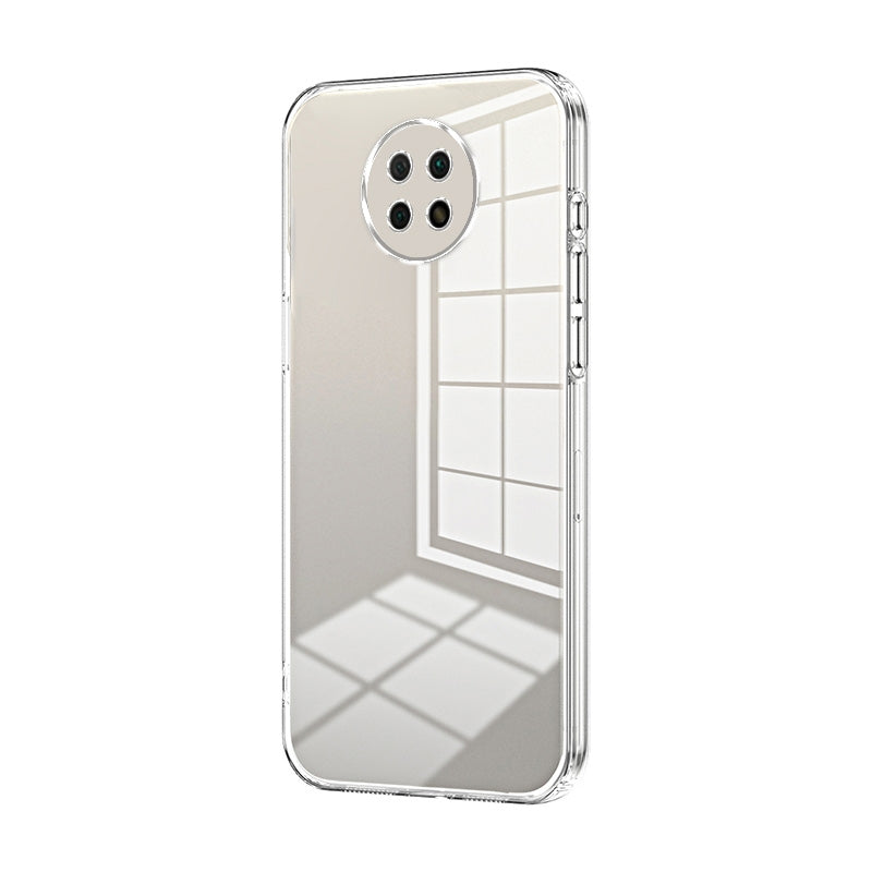 Xiaomi Redmi Note 9T Case - Transparent Plating & Precision Hole Design for Luxury and Protection-buycases.co.uk