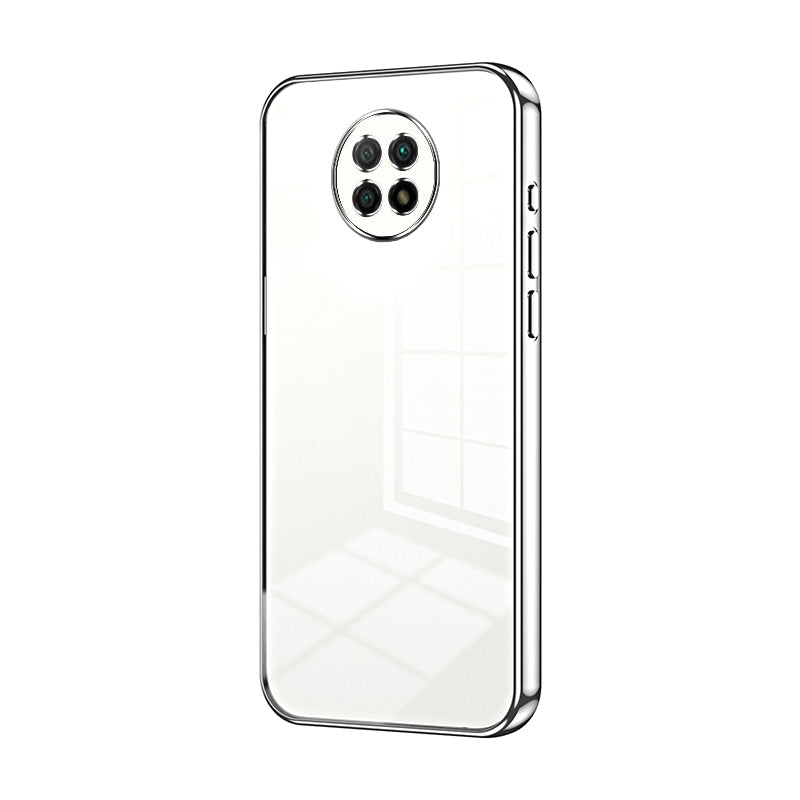 Xiaomi Redmi Note 9T Case - Transparent Plating & Precision Hole Design for Luxury and Protection-buycases.co.uk