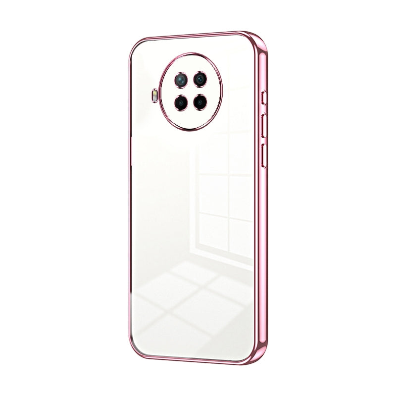 Xiaomi Redmi Note 9 Pro 5G Case - Transparent Plating & Precision Hole Design for Luxury and Protection-buycases.co.uk