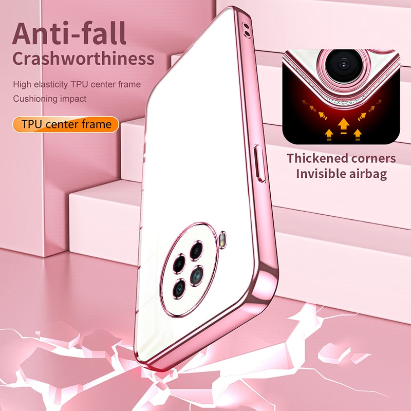 Xiaomi Redmi Note 9 Pro 5G Case - Transparent Plating & Precision Hole Design for Luxury and Protection-buycases.co.uk