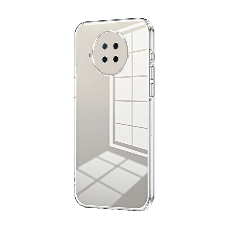 Xiaomi Redmi Note 9 Pro 5G Case - Transparent Plating & Precision Hole Design for Luxury and Protection-buycases.co.uk