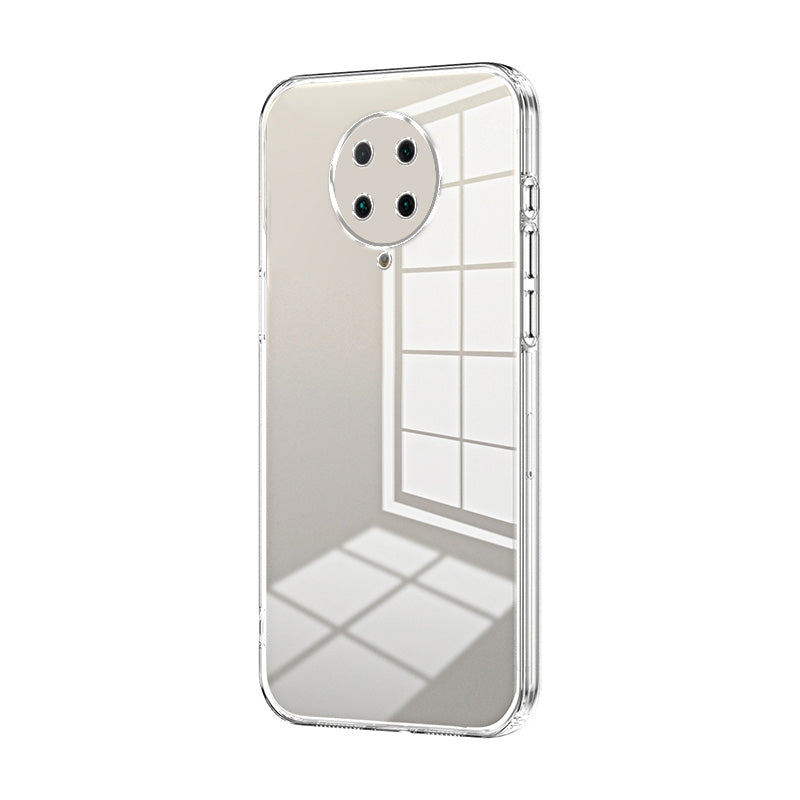 Xiaomi Redmi K30 Ultra Case - Transparent Plating & Precision Hole Design for Luxury and Protection-buycases.co.uk