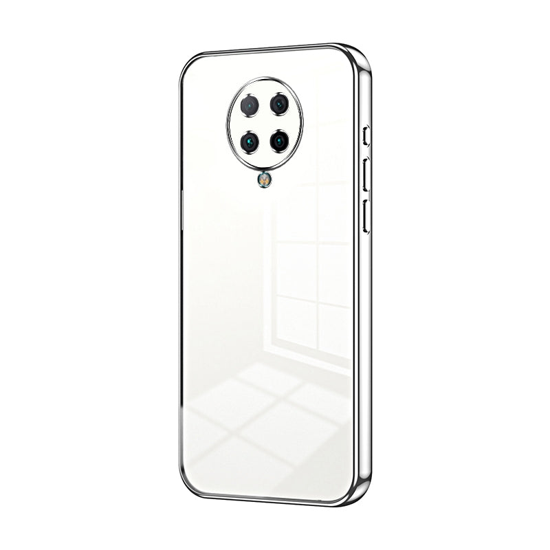 Xiaomi Redmi K30 Pro Case - Transparent Plating & Precision Hole Design for Luxury and Protection-buycases.co.uk
