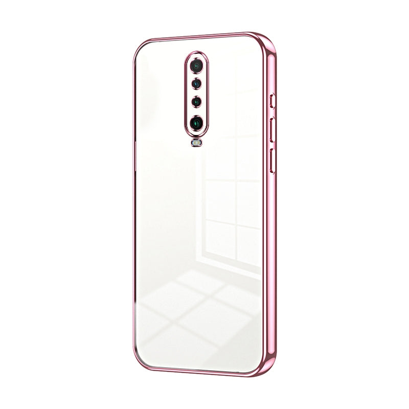 Xiaomi Redmi K30 5G Case - Transparent Plating & Precision Hole Design for Luxury and Protection-buycases.co.uk