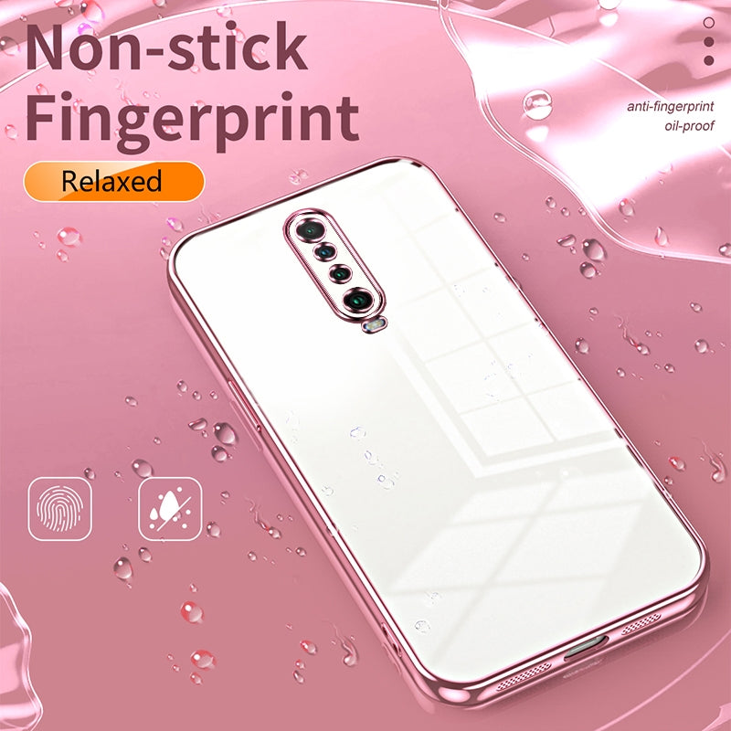 Xiaomi Redmi K30 Case - Transparent Plating & Precision Hole Design for Luxury and Protection-buycases.co.uk